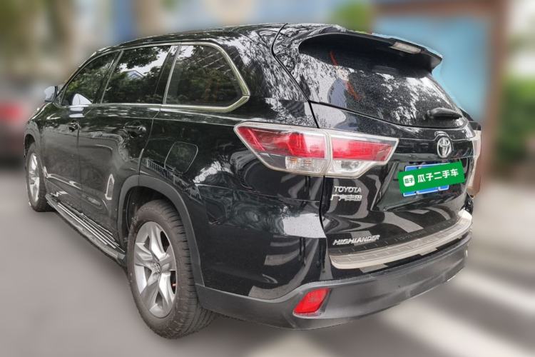Used Toyota Highlander 2015 2.0T Four-Wheel Drive Elite Edition 7-Seater Rear Left 45 Deg