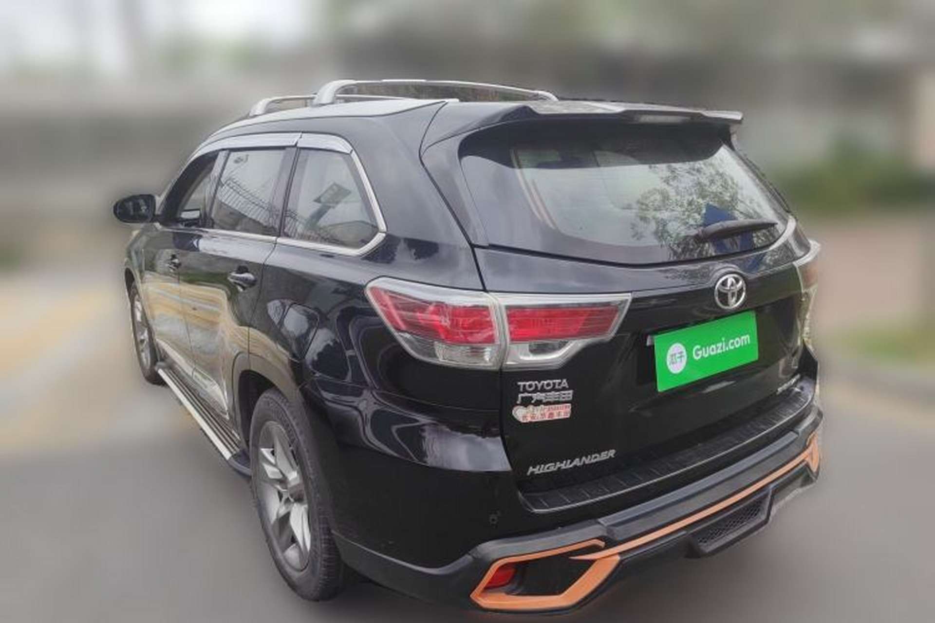 Used Toyota Highlander 2015 2.0T Four-Wheel Drive Luxury Edition 7-Seater Rear Left 45 Deg