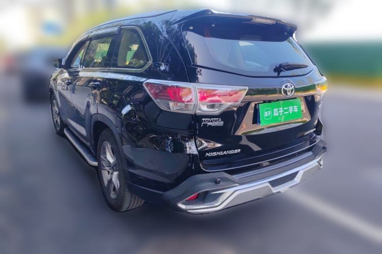 Used Toyota Highlander 2015 2.0T Four-Wheel Drive Ultimate Edition 7-Seater Rear Left 45 Deg