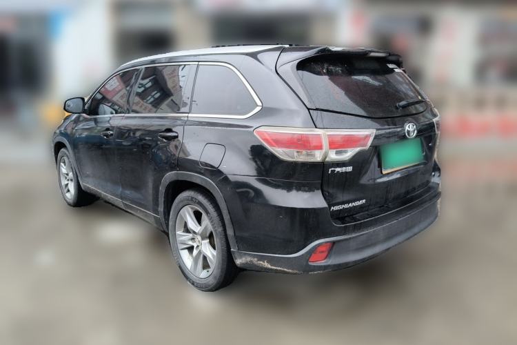 Used Toyota Highlander 2015 2.0T Four-Wheel Drive Luxury Edition 7-Seater Rear Left 45 Deg