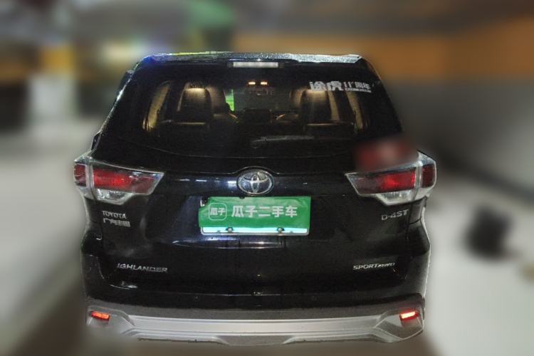 Used Toyota Highlander 2015 2.0T Four-Wheel Drive Luxury Edition 7-Seater Rear