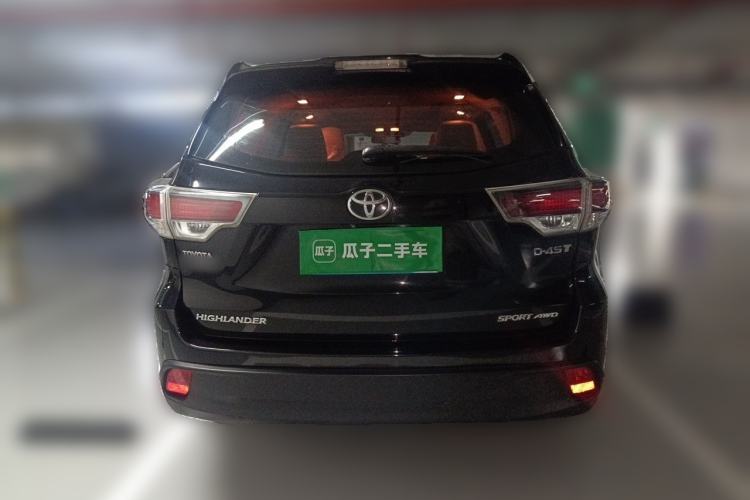 Used Toyota Highlander 2015 2.0T Four-Wheel Drive Luxury Navigation Version with 7 Seats Rear