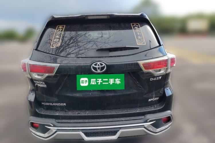 Used Toyota Highlander 2015 2.0T Two-Wheel Drive Luxury Edition 7 Seats Rear