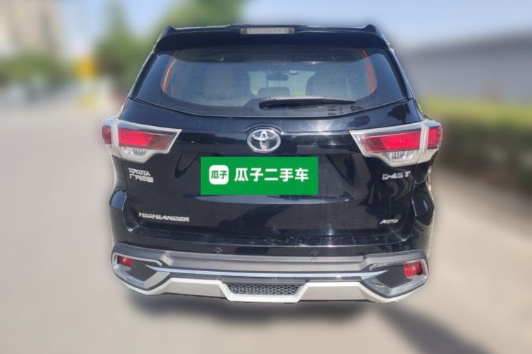 Used Toyota Highlander 2015 2.0T Four-Wheel Drive Elite Edition 7-Seater Rear