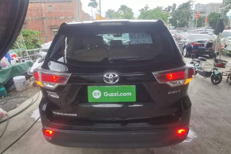 Used Toyota Highlander 2015 2.0T Two-Wheel Drive Elite Edition 5 Seats Rear