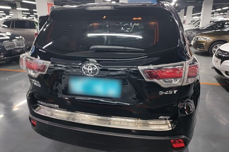 Used Toyota Highlander 2015 2.0T Four-Wheel Drive Elite Edition 7-Seater Rear