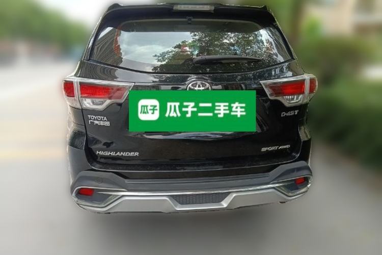 Used Toyota Highlander 2015 2.0T Four-Wheel Drive Luxury Edition 7-Seater Rear