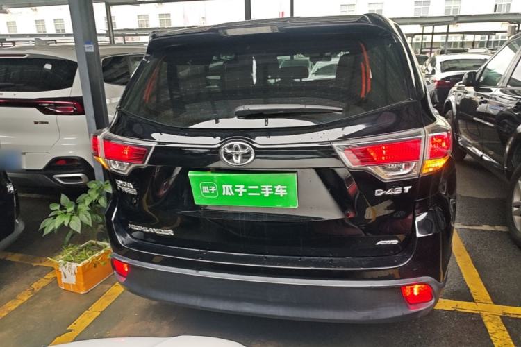 Used Toyota Highlander 2015 2.0T Four-Wheel Drive Elite Edition 7-Seater Rear