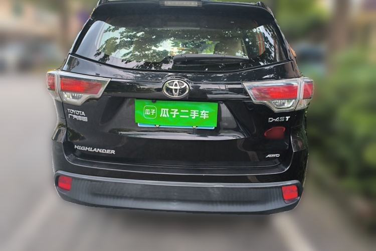 Used Toyota Highlander 2015 2.0T Four-Wheel Drive Elite Edition 7-Seater Rear