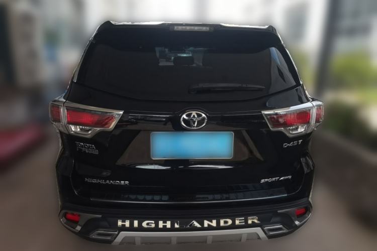Used Toyota Highlander 2015 2.0T Four-Wheel Drive Luxury Edition 7-Seater Rear