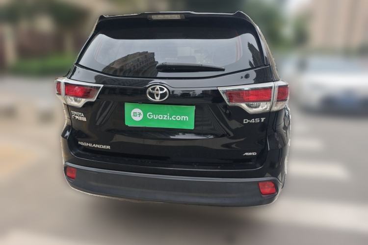 Used Toyota Highlander 2015 2.0T Four-Wheel Drive Elite Edition 7-Seater Rear