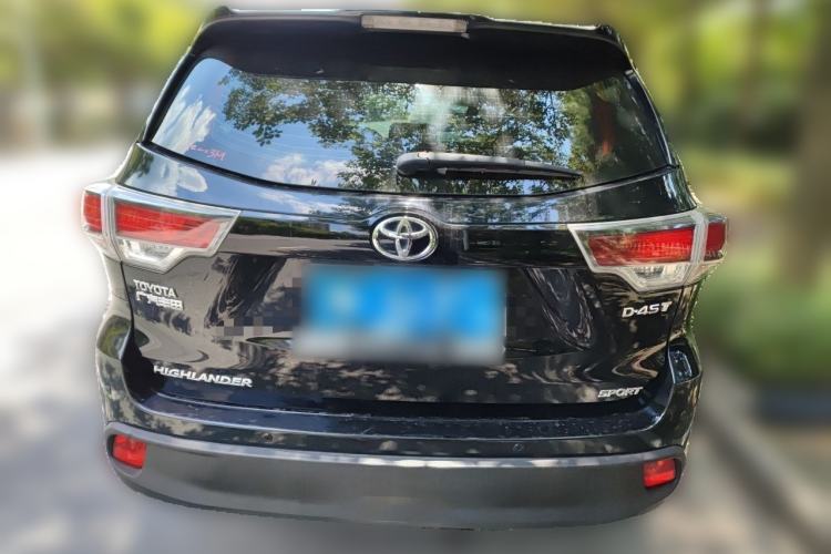 Used Toyota Highlander 2015 2.0T Two-Wheel Drive Luxury Edition 7 Seats Rear