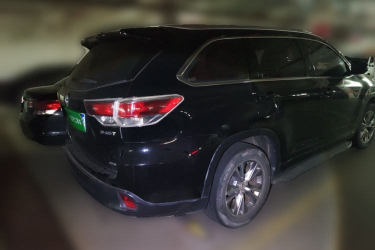 Used Toyota Highlander 2015 2.0T Four-Wheel Drive Elite Edition 7-Seater Rear Right 45 Deg
