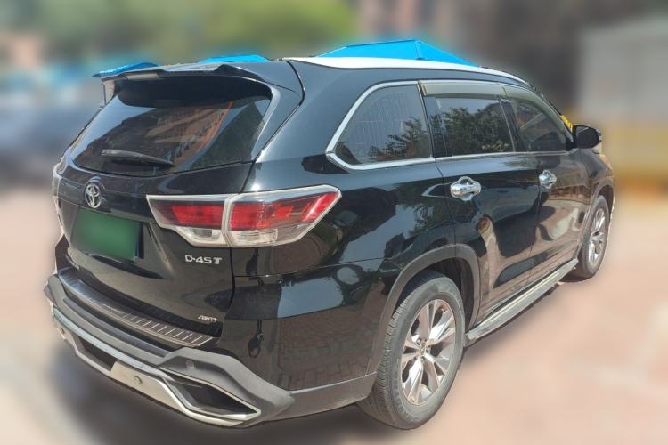 Used Toyota Highlander 2015 2.0T Four-Wheel Drive Elite Edition 7-Seater Rear Right 45 Deg