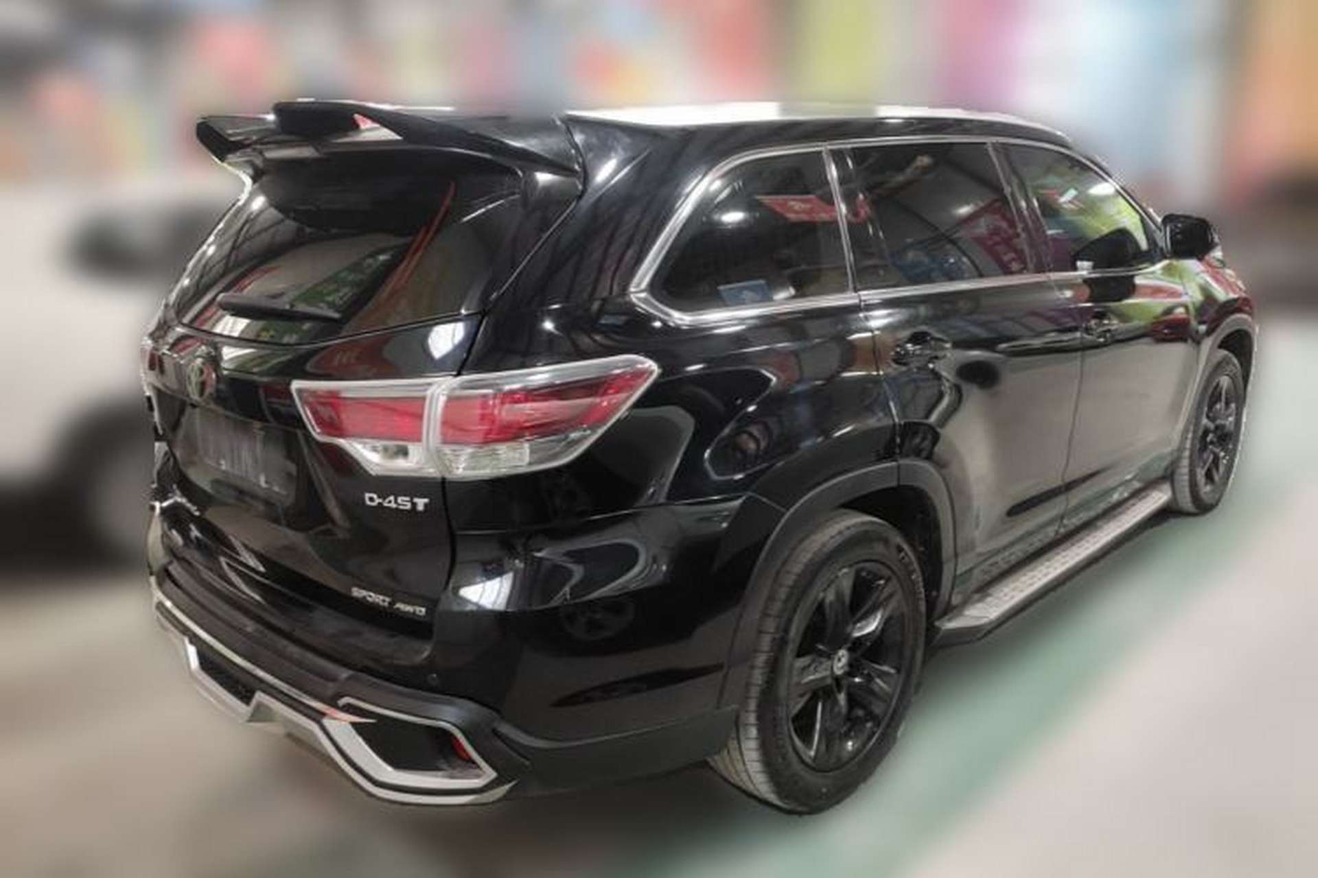 Used Toyota Highlander 2015 2.0T Four-Wheel Drive Luxury Edition 7-Seater Rear Right 45 Deg