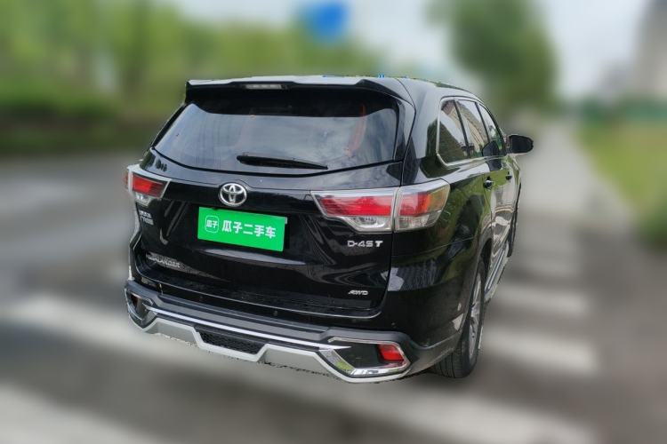 Used Toyota Highlander 2015 2.0T Four-Wheel Drive Elite Edition 7-Seater Rear Right 45 Deg