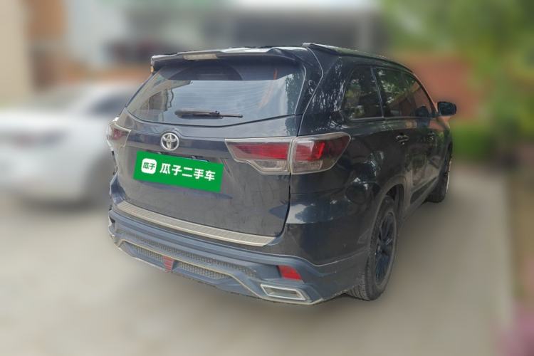 Used Toyota Highlander 2015 2.0T Four-Wheel Drive Elite Edition 7-Seater Rear Right 45 Deg