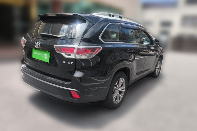 Used Toyota Highlander 2015 2.0T Two-Wheel Drive Elite Edition 7 Seats Rear Right 45 Deg