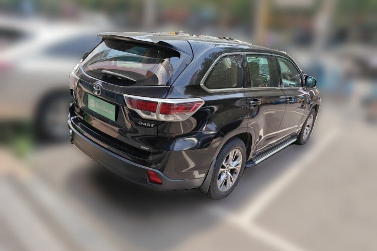 Used Toyota Highlander 2015 2.0T Four-Wheel Drive Elite Edition 7-Seater Rear Right 45 Deg