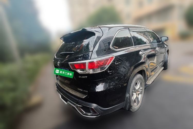 Used Toyota Highlander 2015 2.0T Four-Wheel Drive Luxury Edition 7-Seater Rear Right 45 Deg