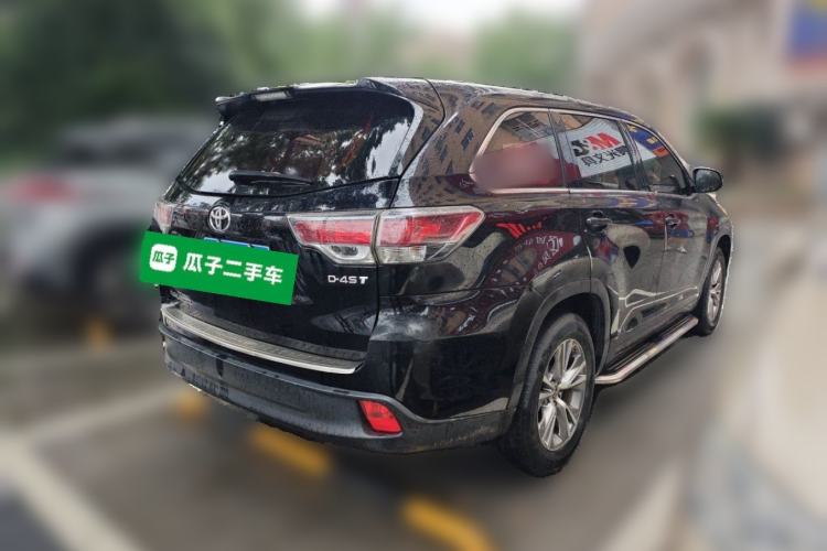 Used Toyota Highlander 2015 2.0T Two-Wheel Drive Elite Edition 7 Seats Rear Right 45 Deg