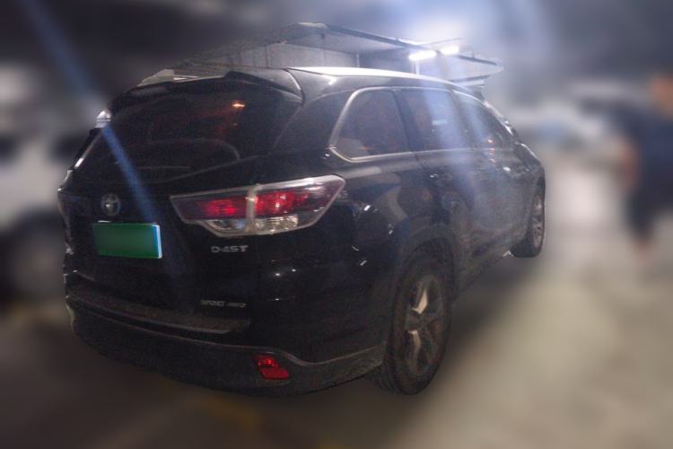 Used Toyota Highlander 2015 2.0T Four-Wheel Drive Luxury Edition 7-Seater Rear Right 45 Deg