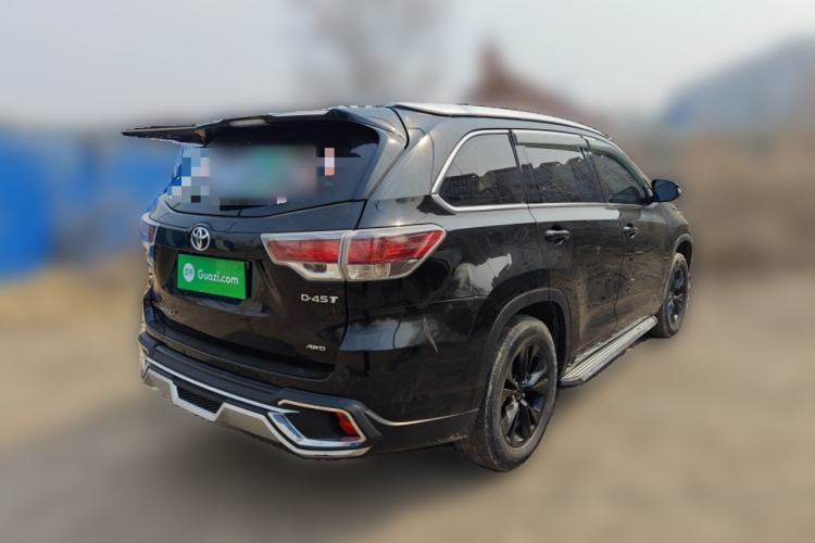 Used Toyota Highlander 2015 2.0T Four-Wheel Drive Elite Edition 7-Seater Rear Right 45 Deg