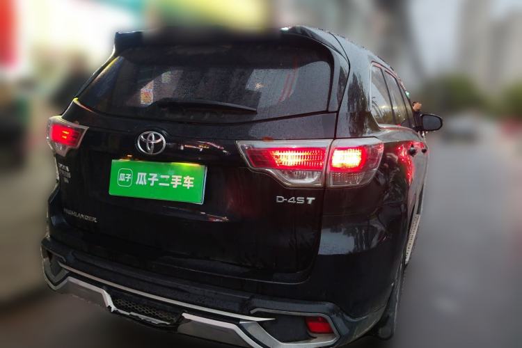 Used Toyota Highlander 2015 2.0T Two-Wheel Drive Elite Edition 5 Seats Rear Right 45 Deg