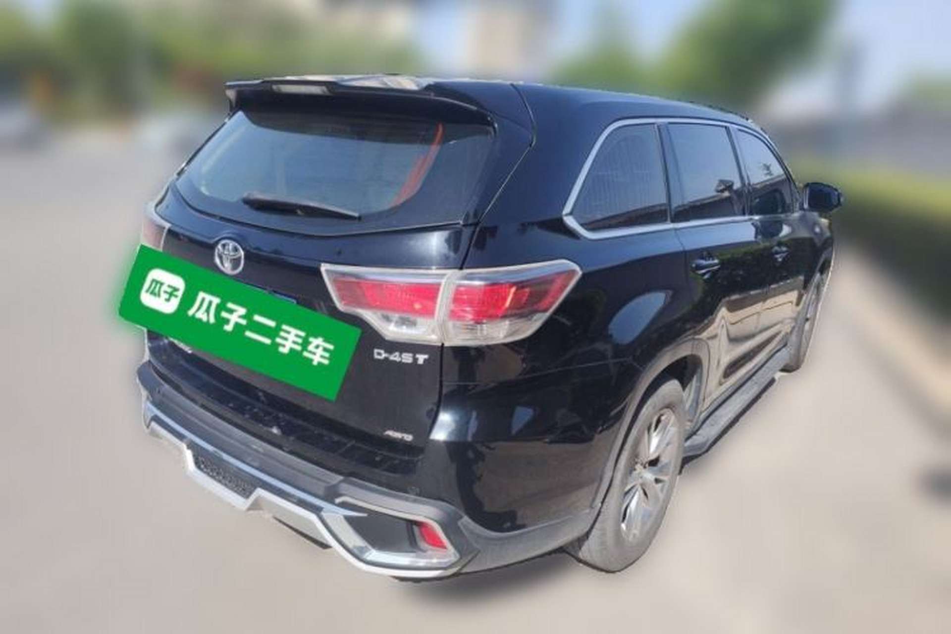 Used Toyota Highlander 2015 2.0T Four-Wheel Drive Elite Edition 7-Seater Rear Right 45 Deg