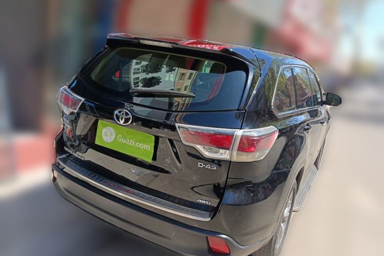 Used Toyota Highlander 2015 2.0T Four-Wheel Drive Elite Edition 7-Seater Rear Right 45 Deg