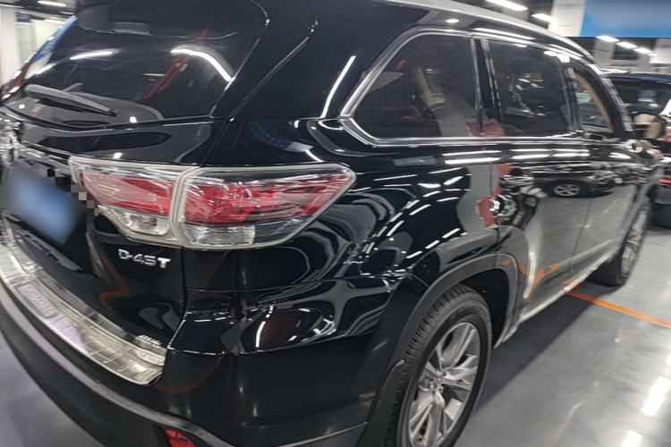 Used Toyota Highlander 2015 2.0T Four-Wheel Drive Elite Edition 7-Seater Rear Right 45 Deg