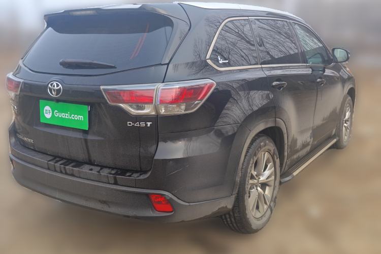 Used Toyota Highlander 2015 2.0T Two-Wheel Drive Elite Edition 7 Seats Rear Right 45 Deg