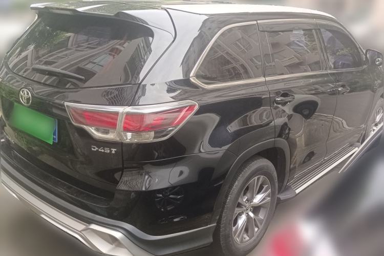 Used Toyota Highlander 2015 2.0T Two-Wheel Drive Elite Edition 7 Seats Rear Right 45 Deg