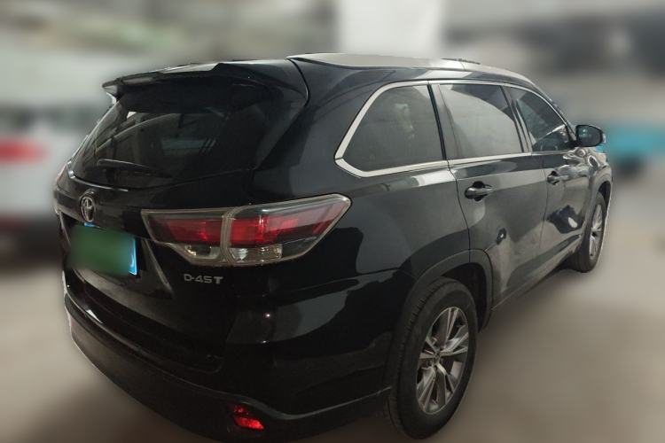 Used Toyota Highlander 2015 2.0T Two-Wheel Drive Elite Edition 7 Seats Rear Right 45 Deg