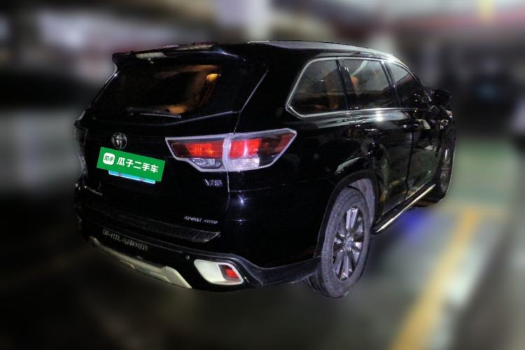 Used Toyota Highlander 2015 3.5L 4x4 Luxury Edition 7-seater Rear Right 45 Deg