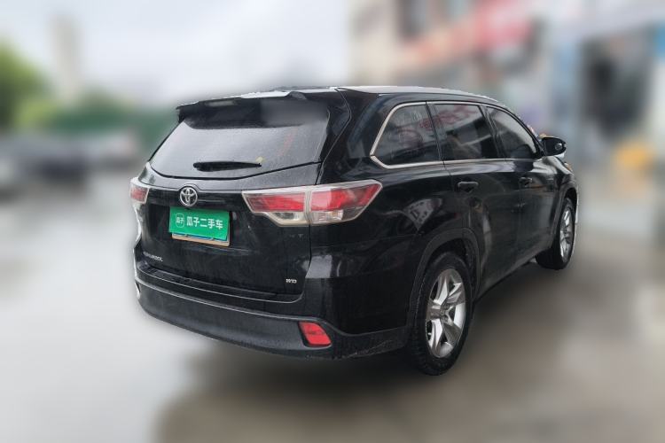 Used Toyota Highlander 2015 2.0T Four-Wheel Drive Luxury Edition 7-Seater Rear Right 45 Deg