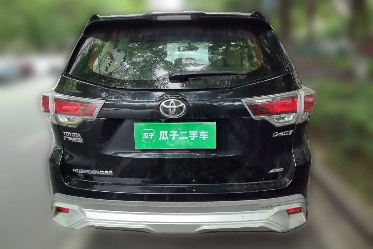 Used Toyota Highlander 2015 2.0T Four-Wheel Drive Elite Edition 7-Seater Rear