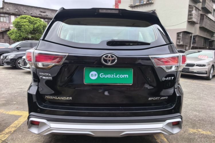 Used Toyota Highlander 2015 2.0T Four-Wheel Drive Luxury Edition 7-Seater Rear