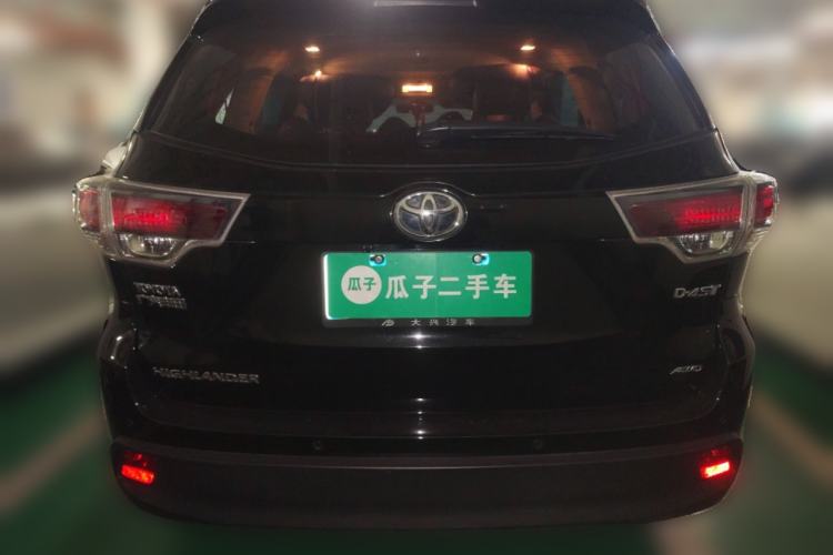 Used Toyota Highlander 2015 2.0T Four-Wheel Drive Elite Edition 7-Seater Rear