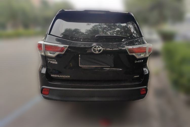 Used Toyota Highlander 2015 2.0T Four-Wheel Drive Elite Edition 7-Seater Rear