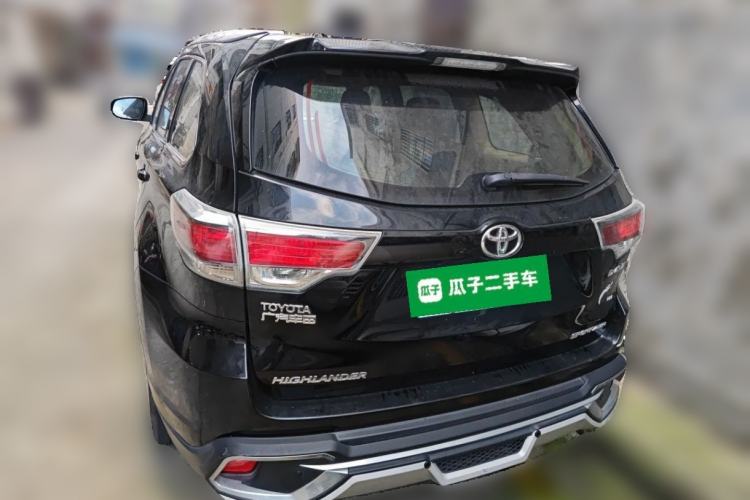 Used Toyota Highlander 2015 2.0T Four-Wheel Drive Luxury Edition 7-Seater Rear