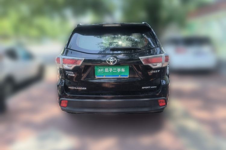 Used Toyota Highlander 2015 2.0T Four-Wheel Drive Luxury Edition 7-Seater Rear