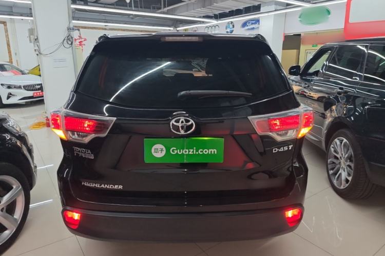 Used Toyota Highlander 2015 2.0T Four-Wheel Drive Luxury Edition 7-Seater Rear