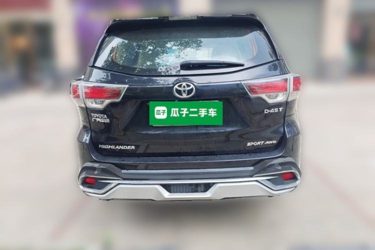Used Toyota Highlander 2015 2.0T Four-Wheel Drive Luxury Edition 7-Seater Rear