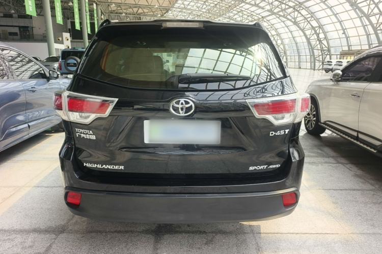 Used Toyota Highlander 2015 2.0T Four-Wheel Drive Luxury Edition 7-Seater Rear