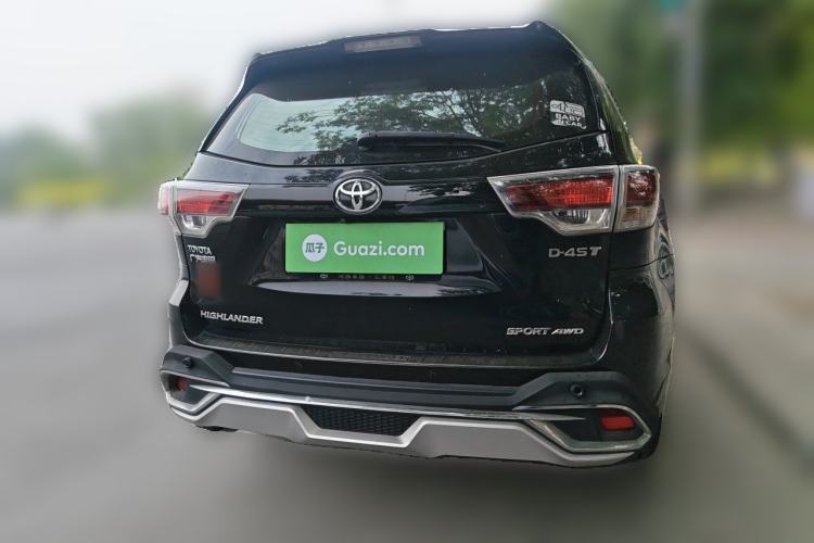 Used Toyota Highlander 2015 2.0T Four-Wheel Drive Luxury Edition 7-Seater Rear