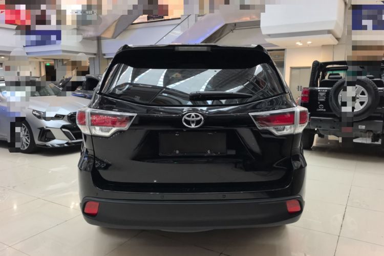Used Toyota Highlander 2015 2.0T Four-Wheel Drive Luxury Edition 7-Seater Rear