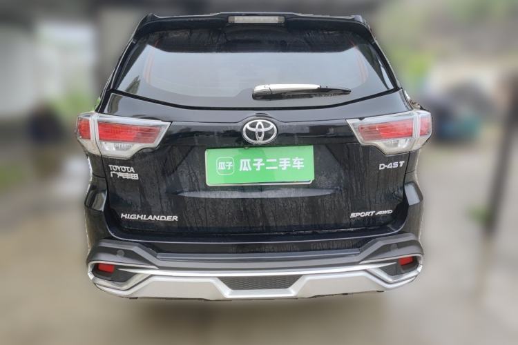 Used Toyota Highlander 2015 2.0T Four-Wheel Drive Luxury Edition 7-Seater Rear