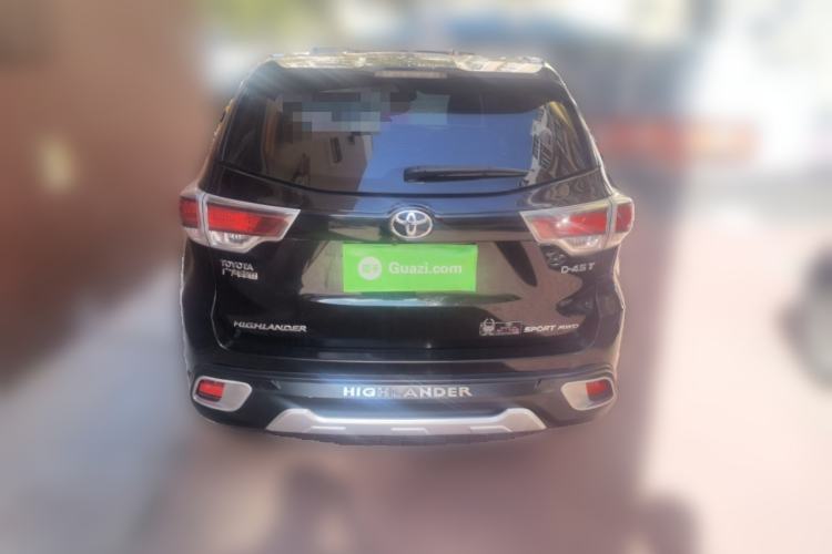 Used Toyota Highlander 2015 2.0T Four-Wheel Drive Luxury Edition 7-Seater Rear