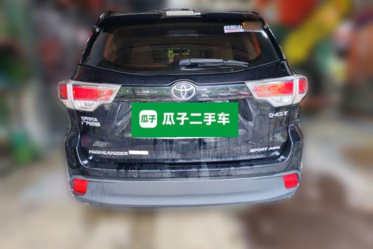 Used Toyota Highlander 2015 2.0T Four-Wheel Drive Luxury Edition 7-Seater Rear